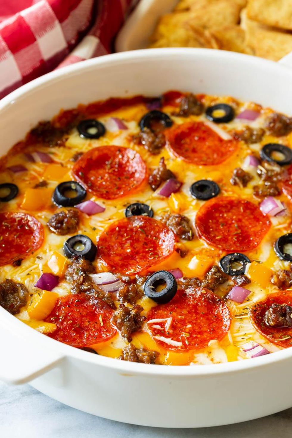 Supreme Pizza Dip