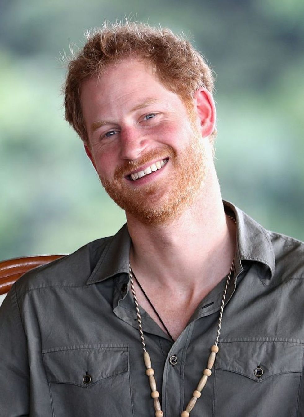 SURAMA, GUYANA - DECEMBER 03: Prince Harry visits the Iwokrama International Centre in the Hinterland on day 13 of an official visit to the Caribbean on December 3, 2016 in Surama, Guyana. Prince Harry's visit to The Caribbean marks the 35th Anniversary of Independence in Antigua and Barbuda and the 50th Anniversary of Independence in Barbados and Guyana. (Photo by Chris Jackson - Pool/Getty Images)