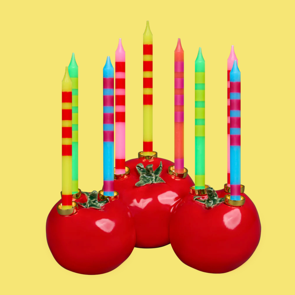Susan Alexandra Heirloom Tomato Menorah