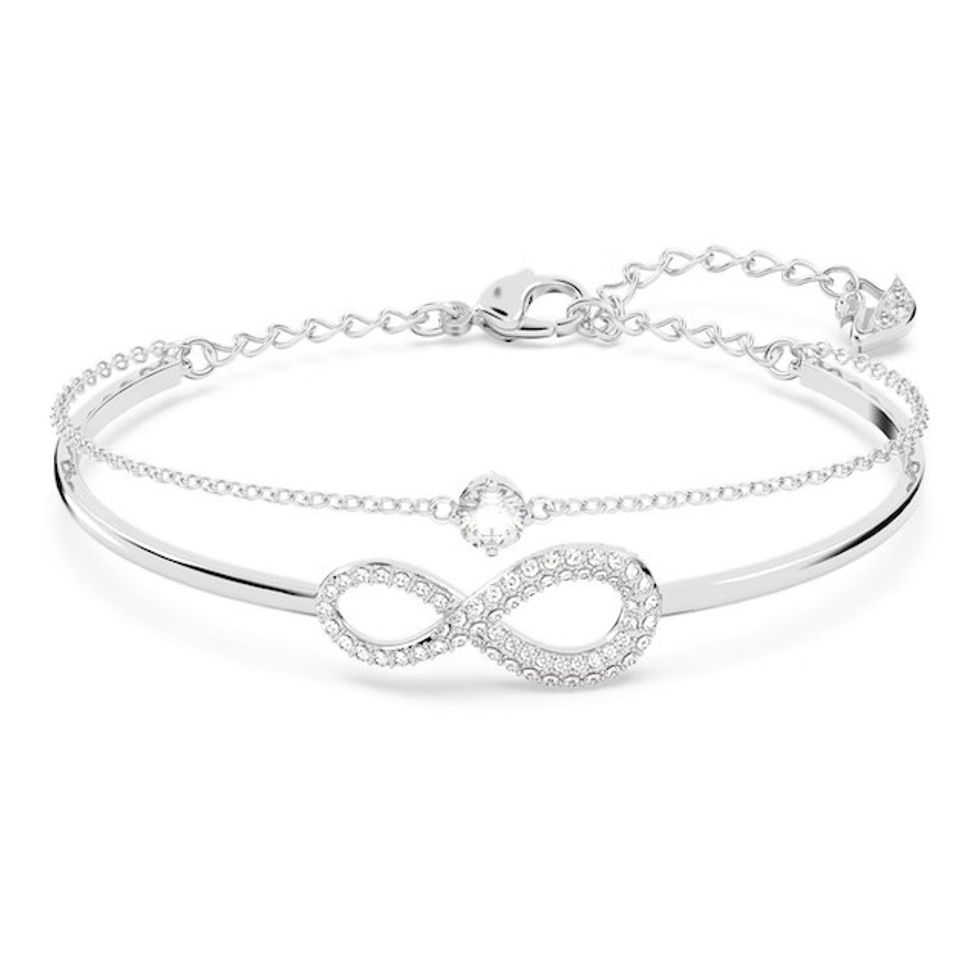 swarovski infinity bracelet