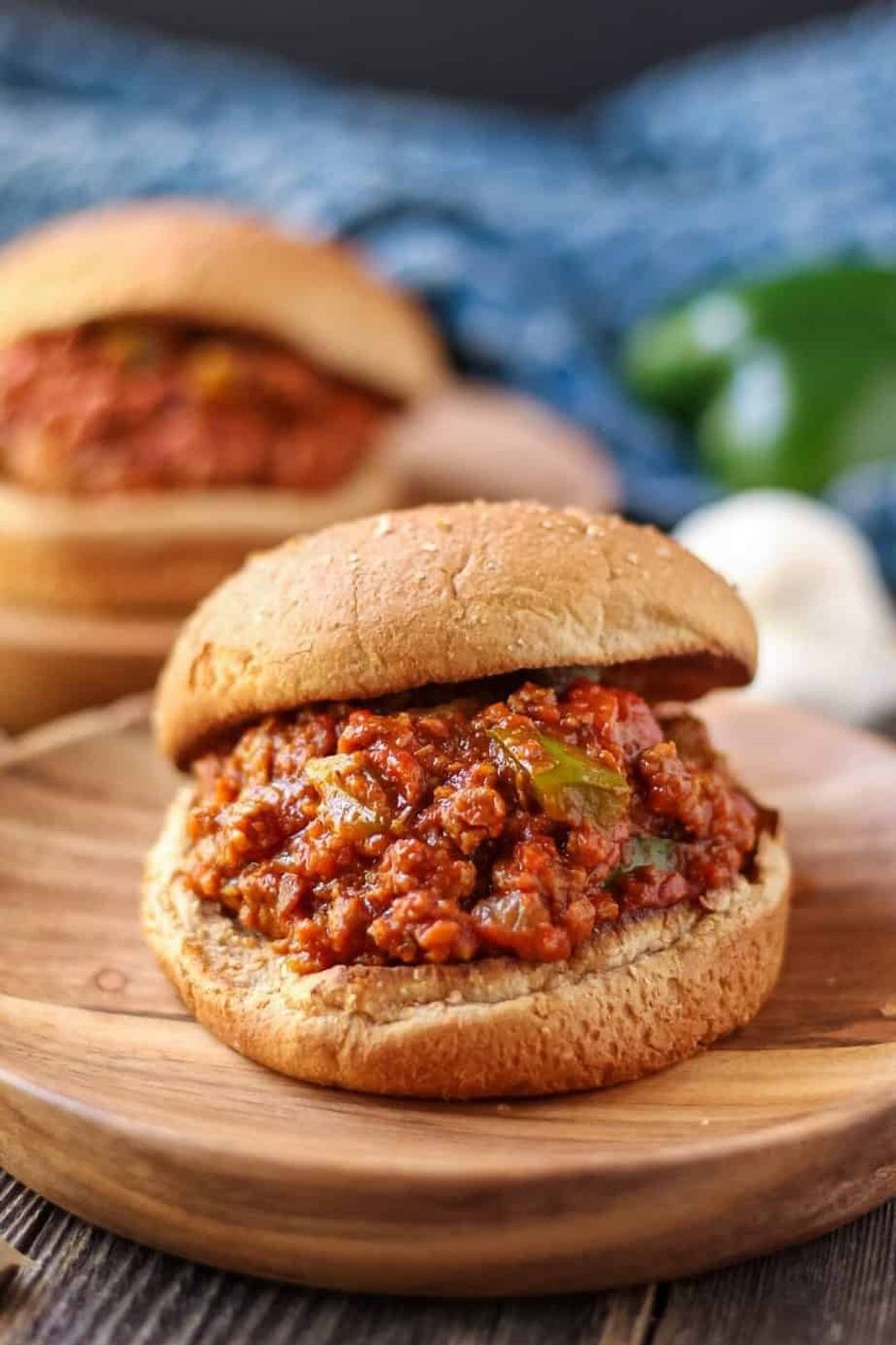 Sweet and Tangy Homemade Vegetarian Sloppy Joes