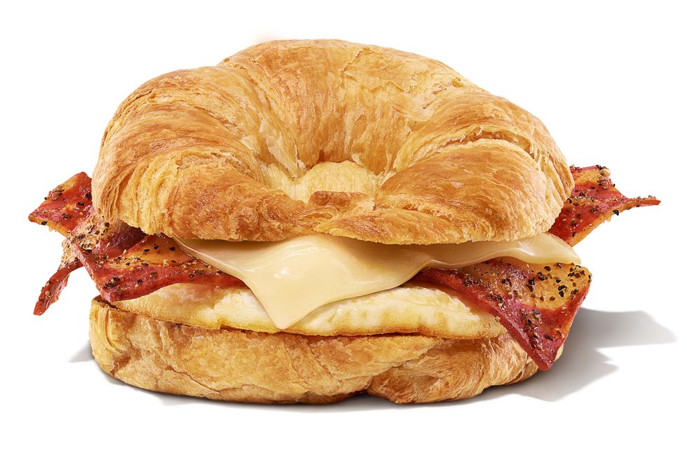 Sweet Black Pepper Snackin\u2019 Bacon + Breakfast Sandwich