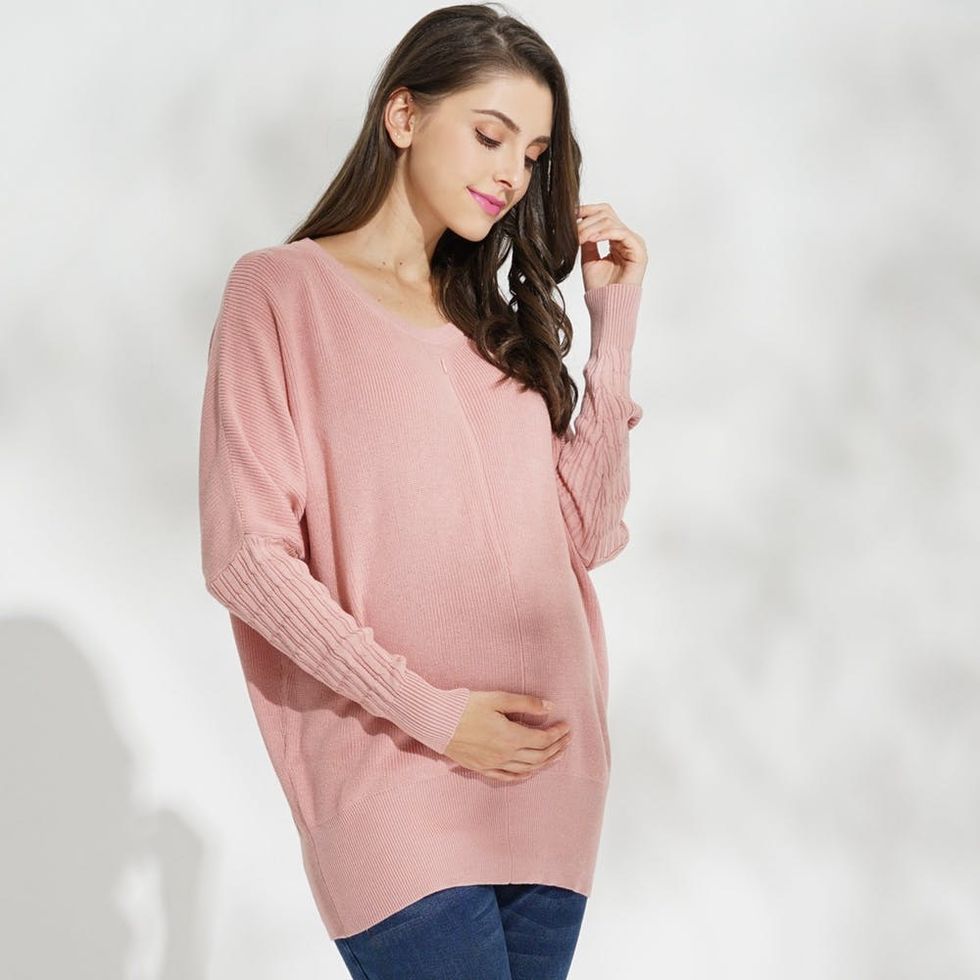 8 Cozy Maternity Styles for Sweater Weather Brit + Co