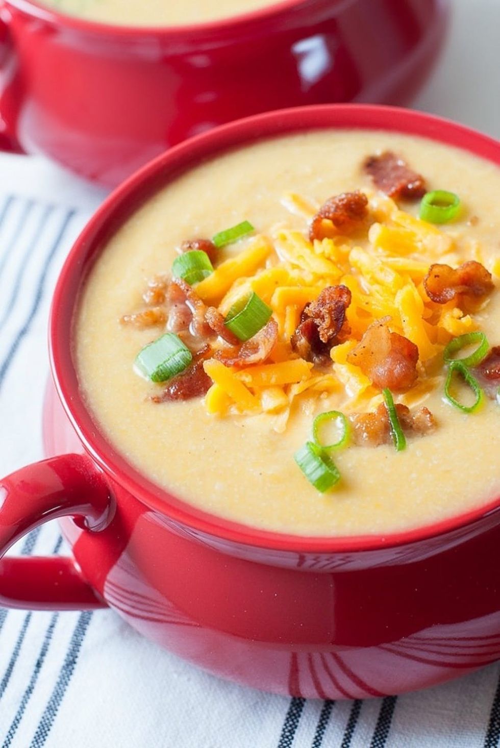 Sweet Potato and Cauliflower Soup