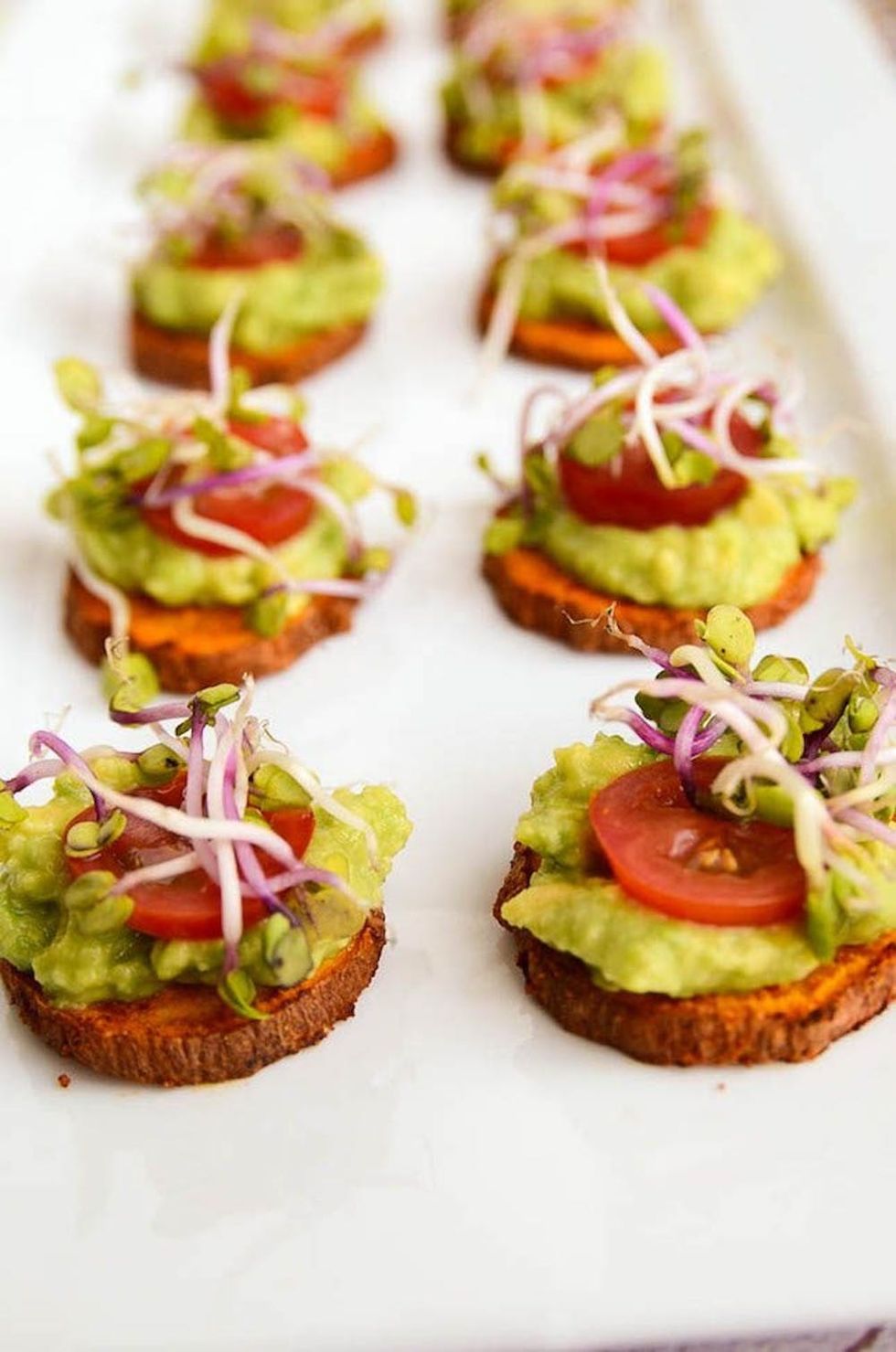 Sweet Potato + Avocado Bites