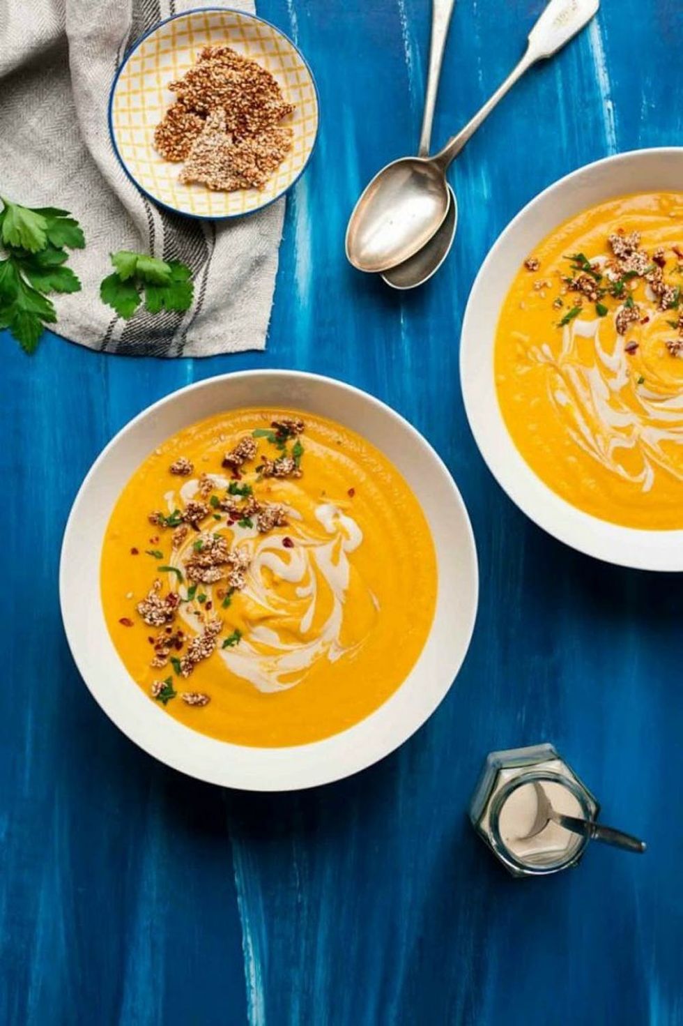 Sweet Potato Tahini Soup