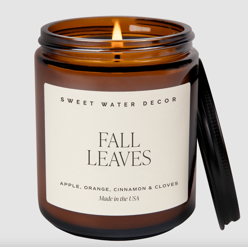 Sweet Water Fall Leaves Candle