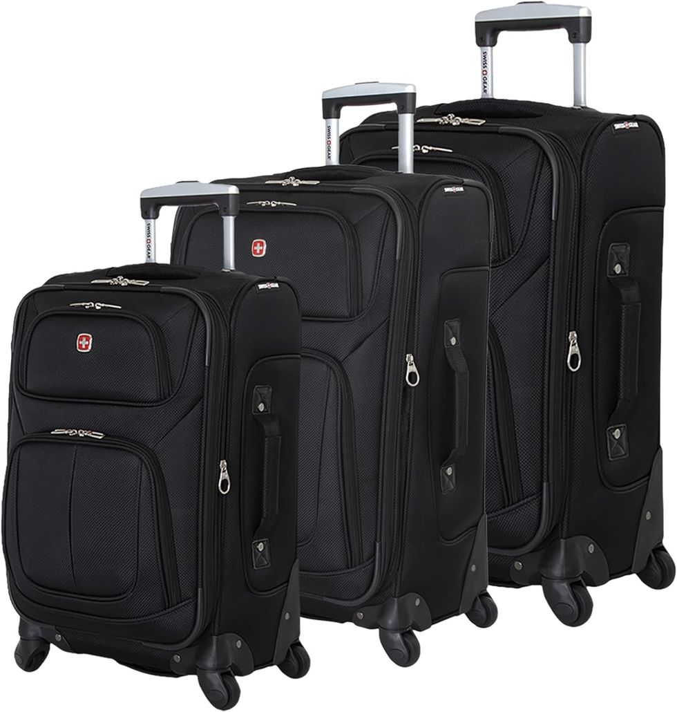 SwissGear Sion Softside Expandable Roller Luggage, 3-Piece Set
