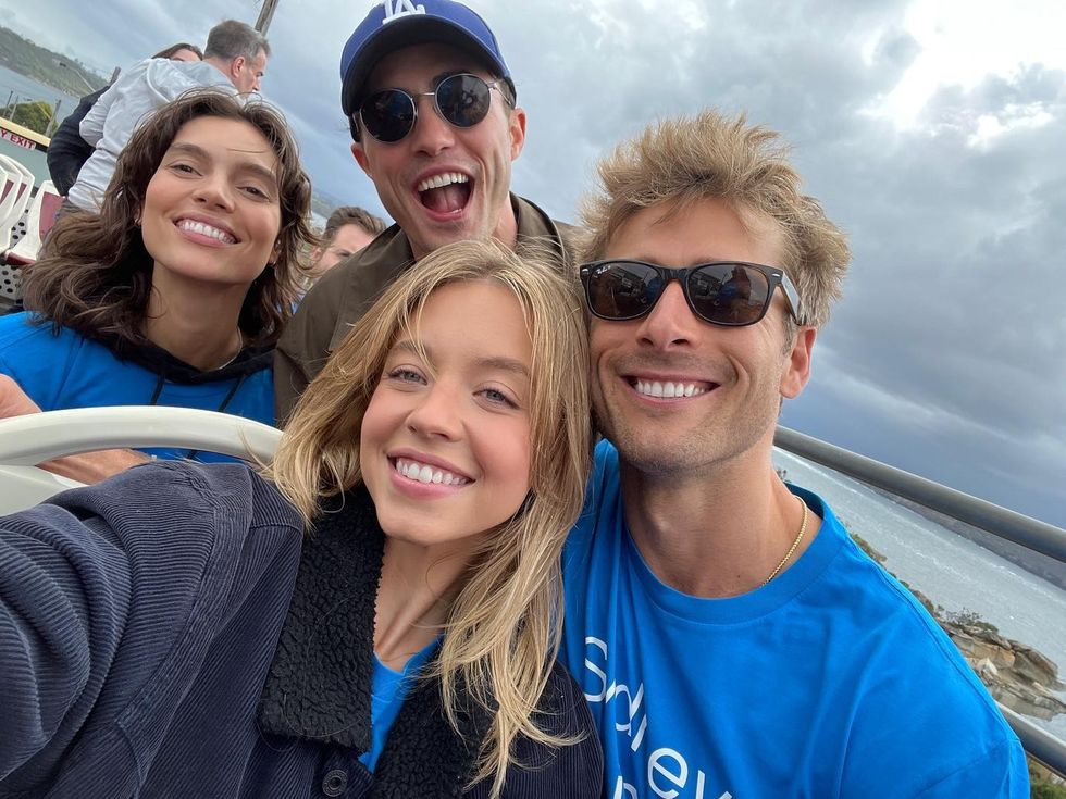 sydney sweeney glen powell