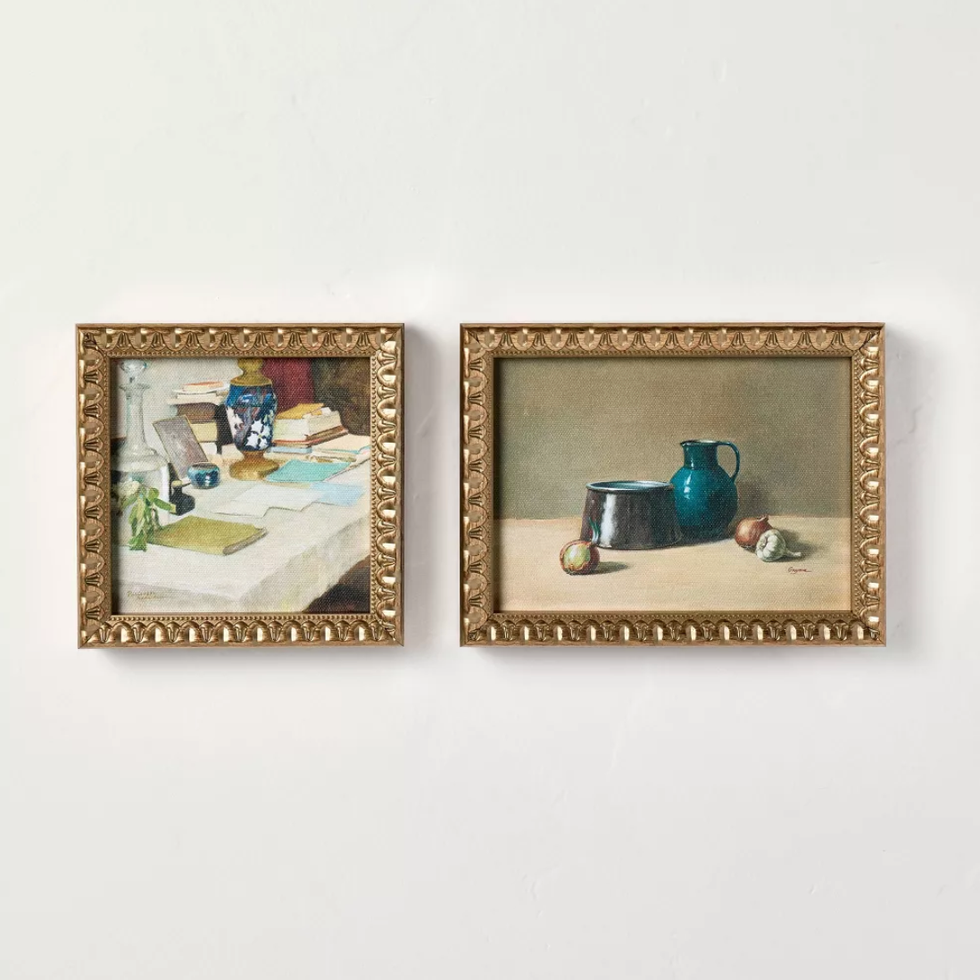 Table Still Life Framed Wall Art Set