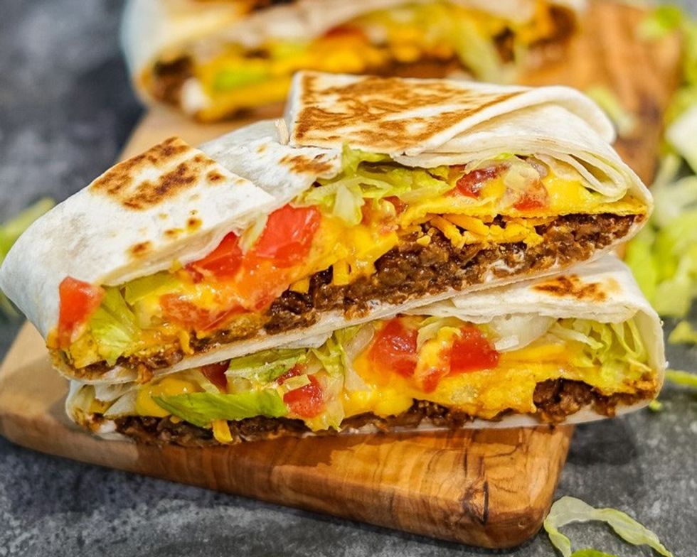 Taco Bell Vegan Crunchwrap