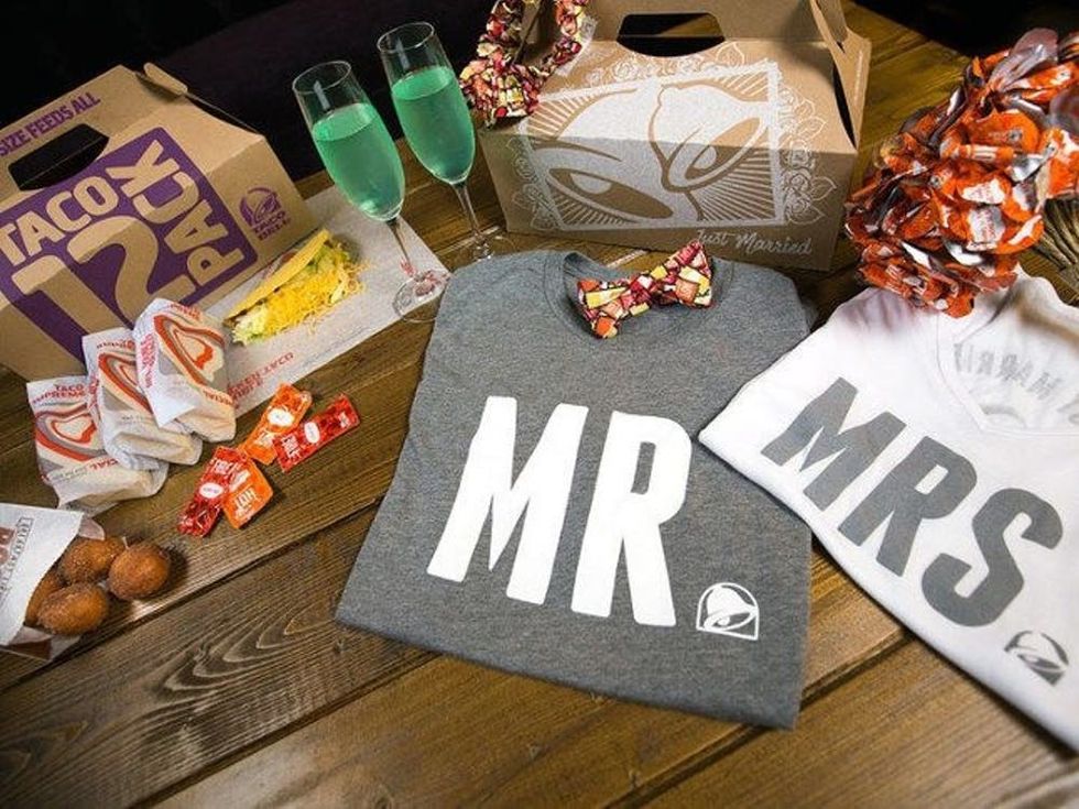 Taco Bell wedding
