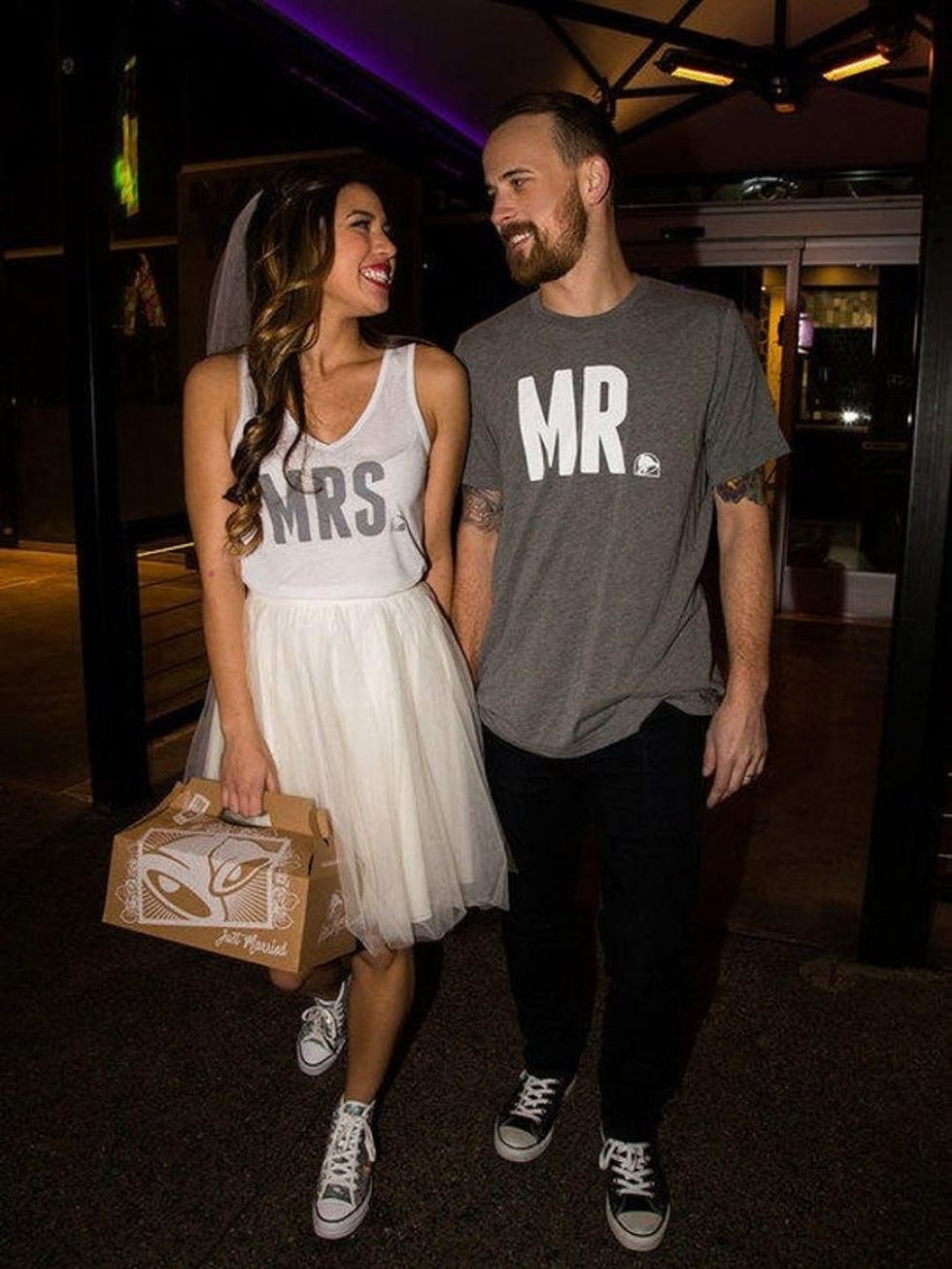 Taco Bell wedding