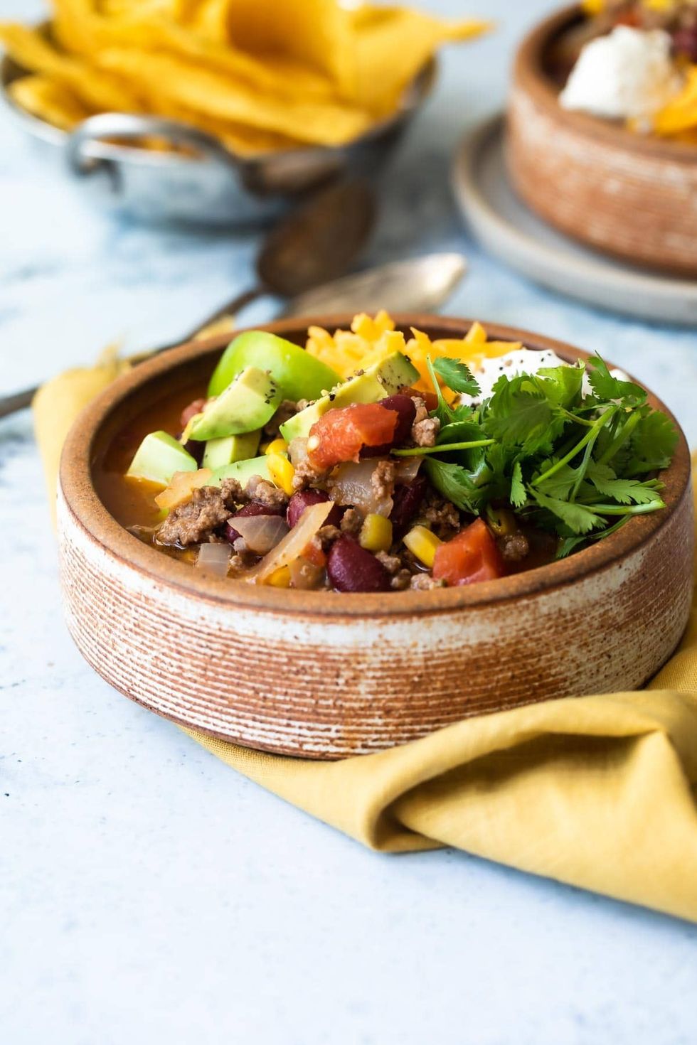 Taco Soup tex mex recipe that's easy to make