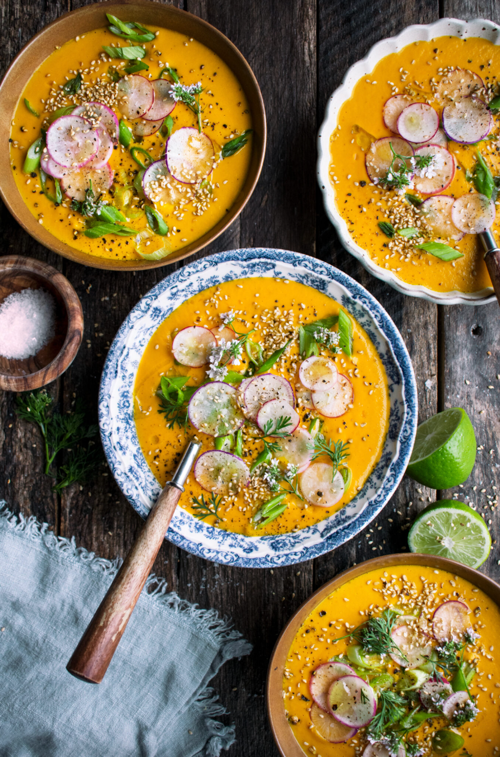 Tahini Carrot Soup