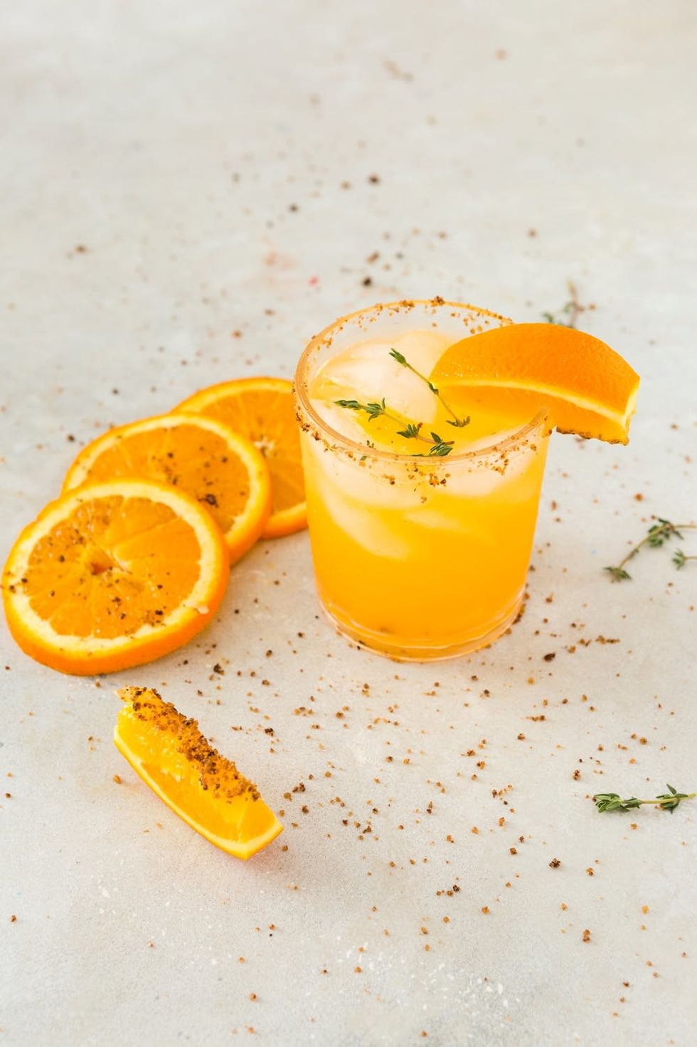 Tangerine Orange Mezcal Cocktail Recipe