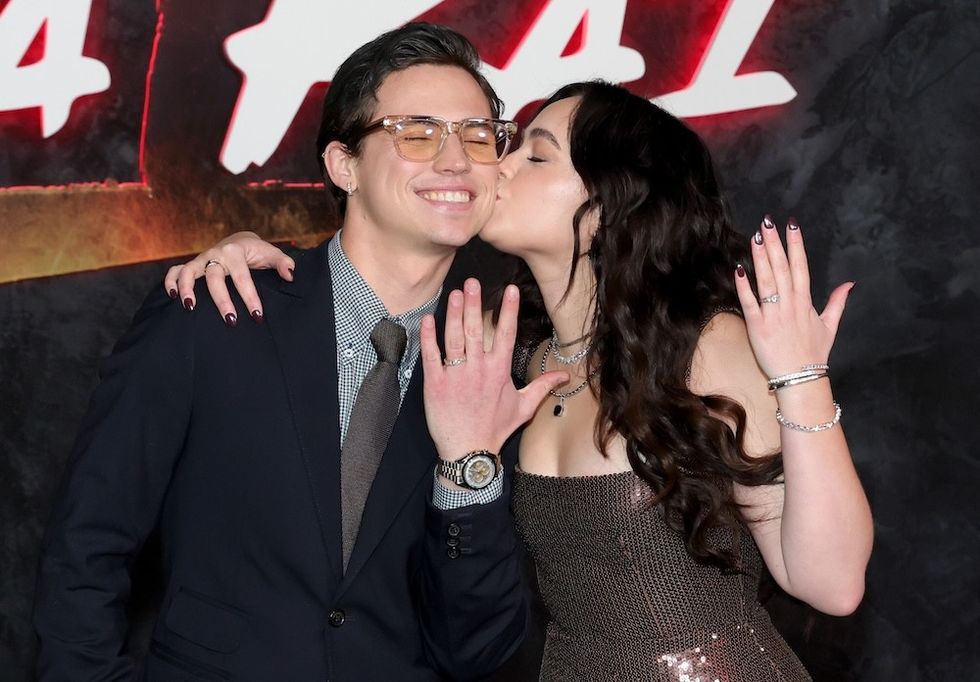 Tanner Buchanan and Mary Mouser