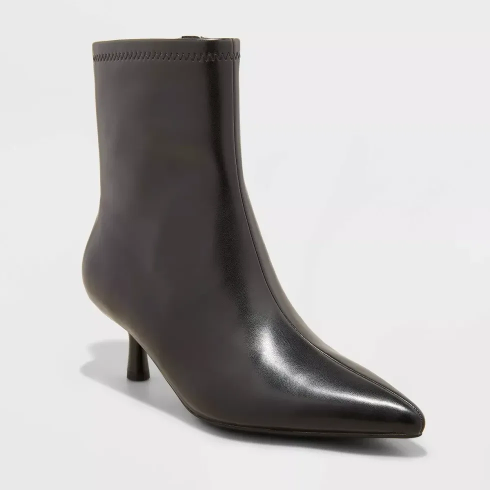 Target Lonnie Kitten Heel Stretch Ankle Boots