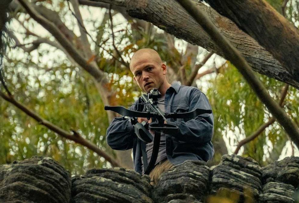 Taron Eagerton in APEX on Netflix