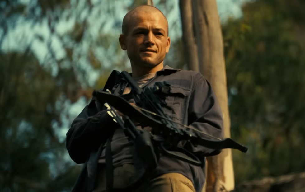 Taron Eagerton in APEX on Netflix