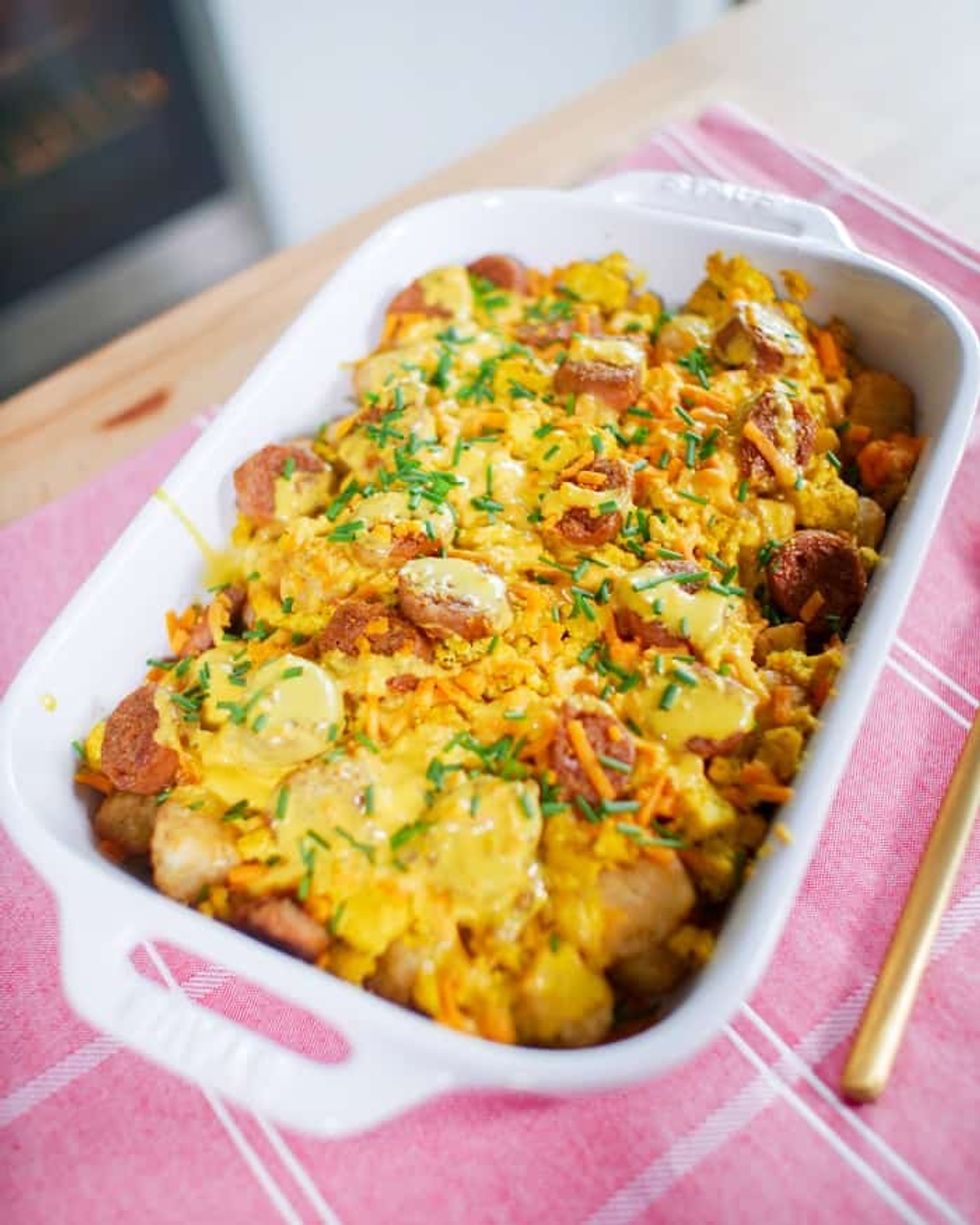Tater Tot Breakfast Casserole
