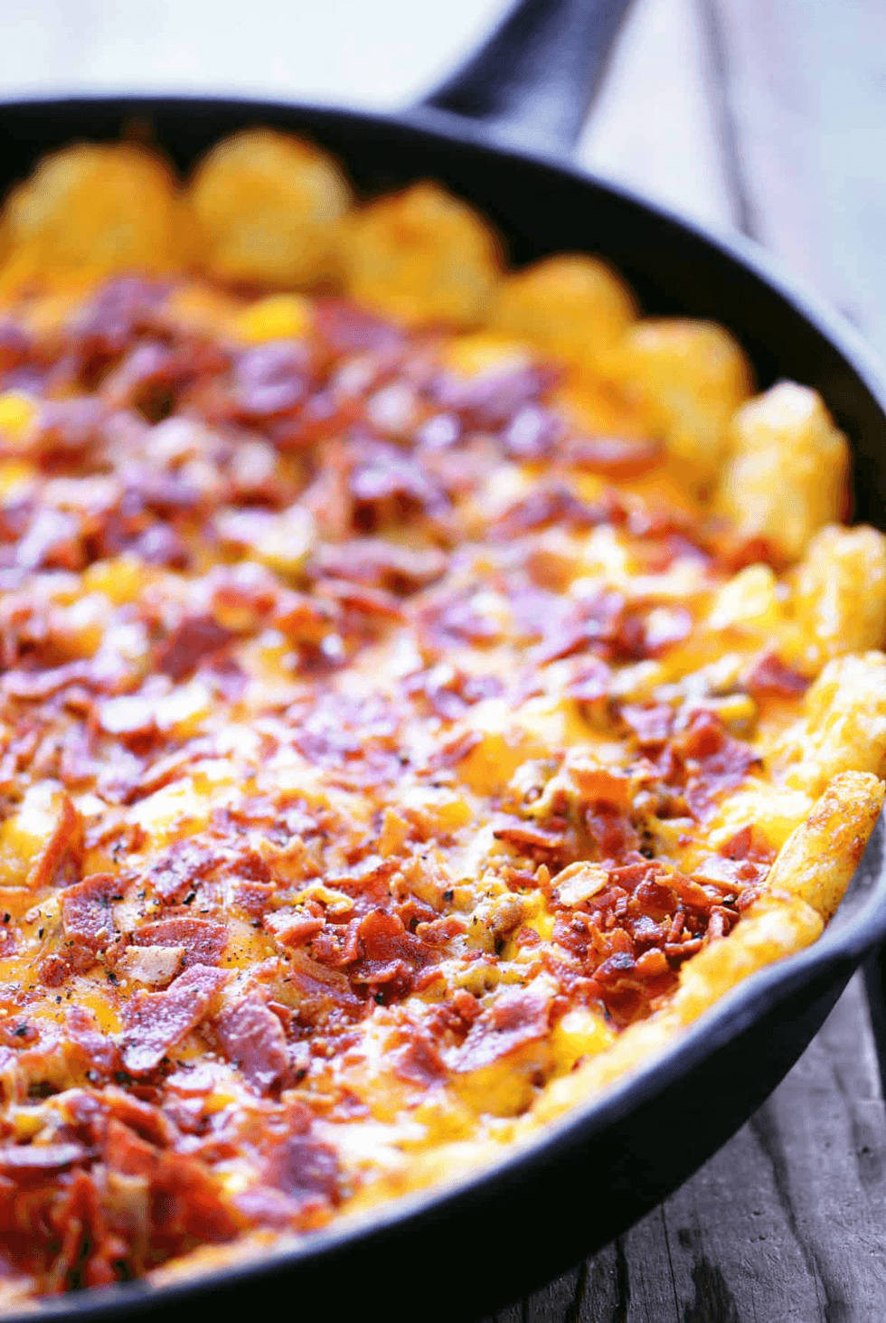 tater tot pizza