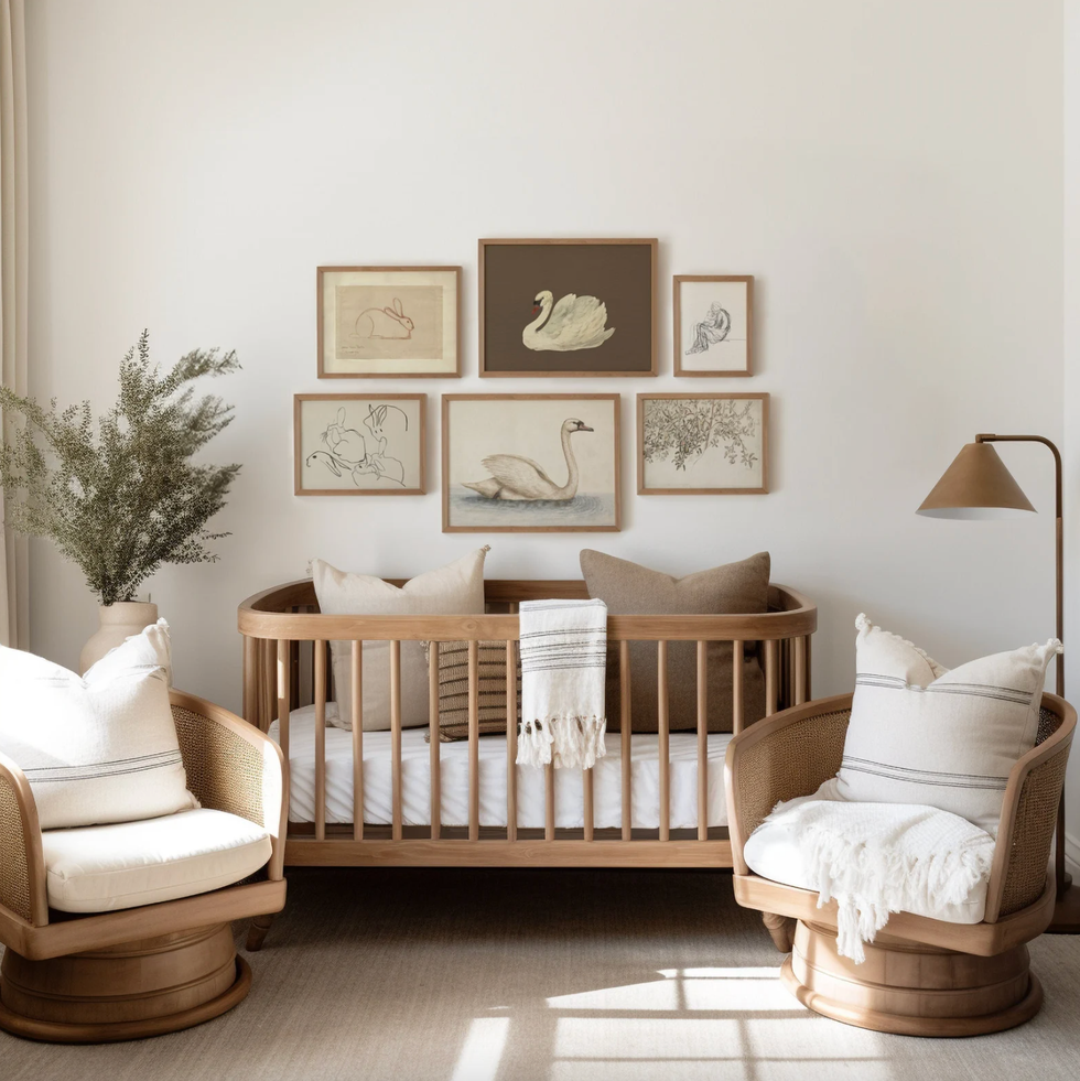 taupe nursery ideas