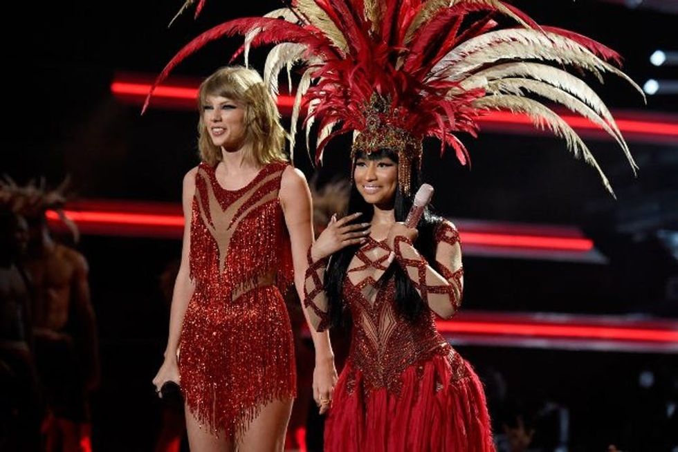 Taylor Swift and Nicki Minaj
