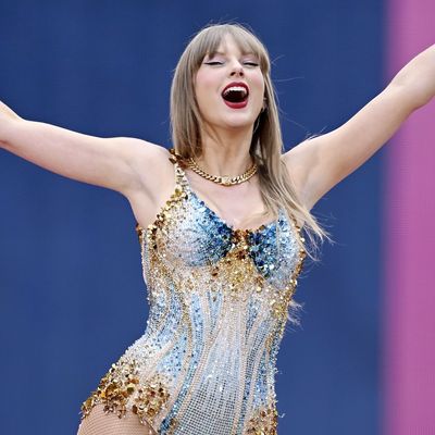 princess polly baby blue dress Taylor Swift's Eras Tour Wardrobe Designers – Ian Drummond Vintage main image 1