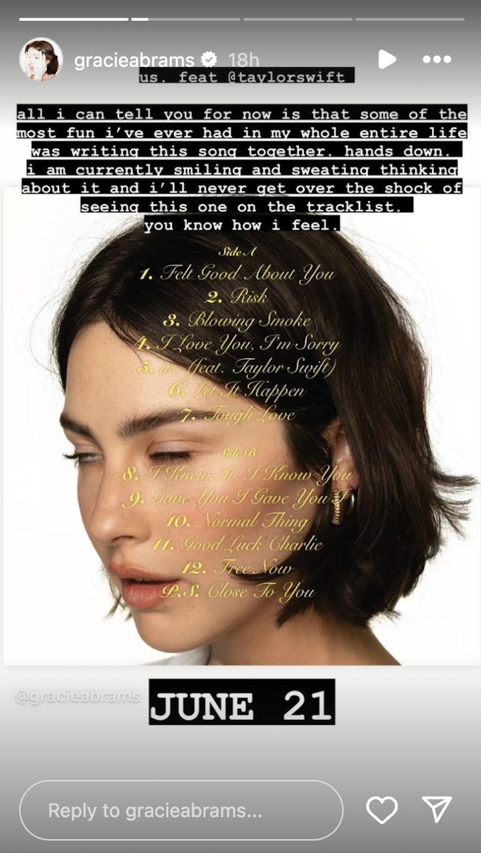 taylor swift gracie abrams