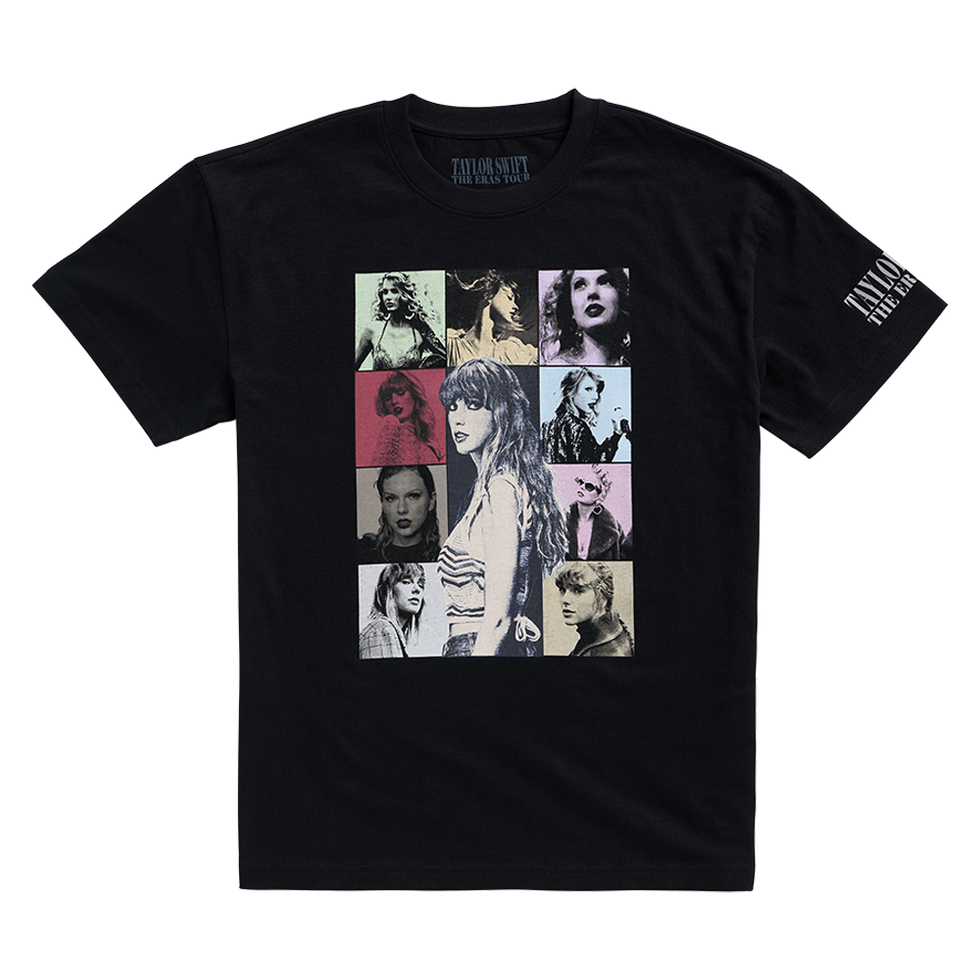 Taylor Swift The Eras International Tour Black T-Shirt