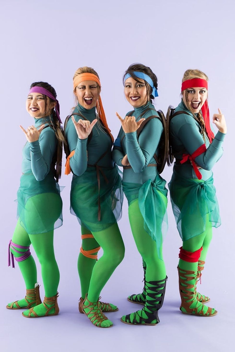 Teenage Mutant Ninja Turtles Group Halloween Costumes