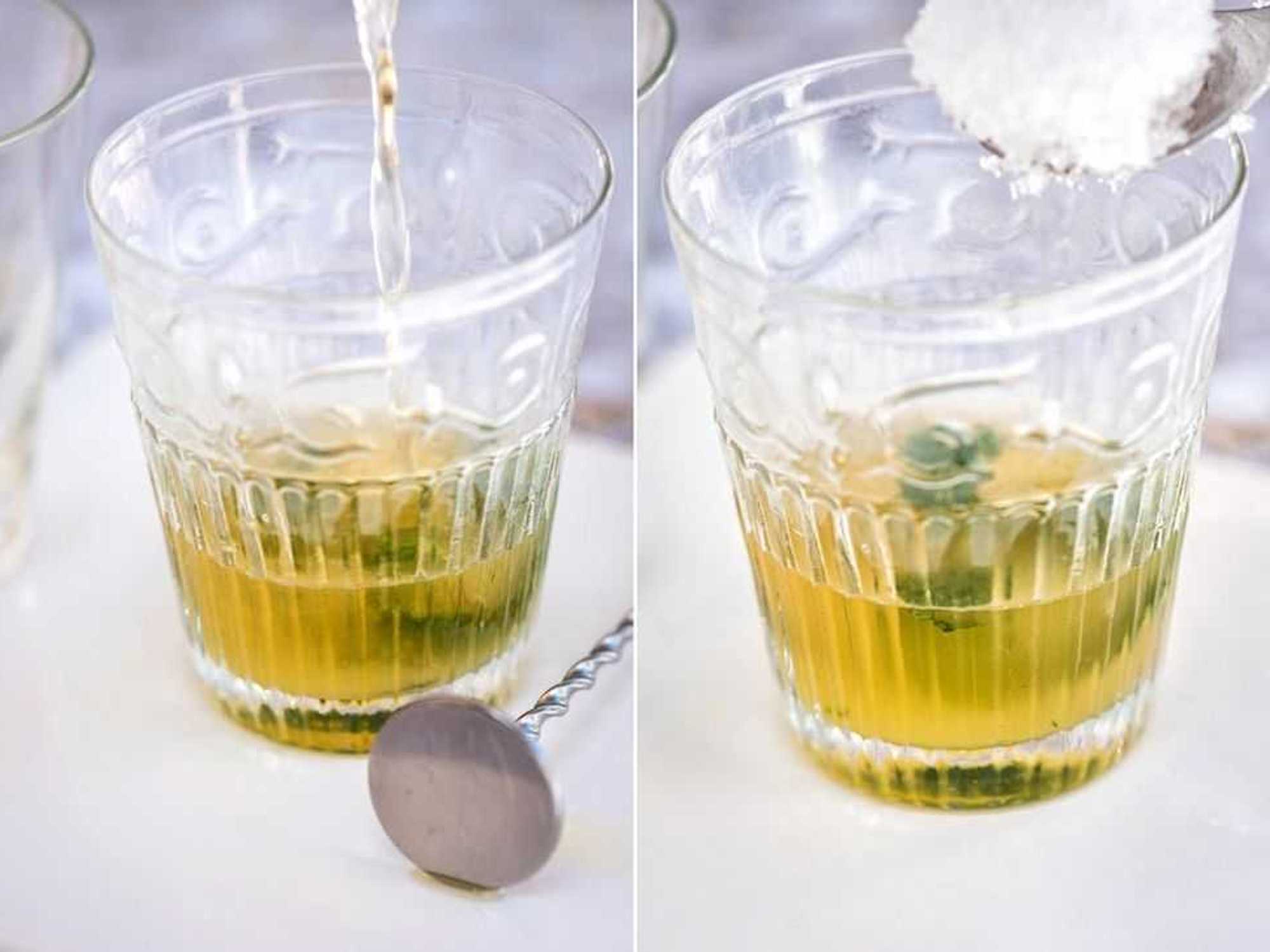 Tequila mint julep recipe