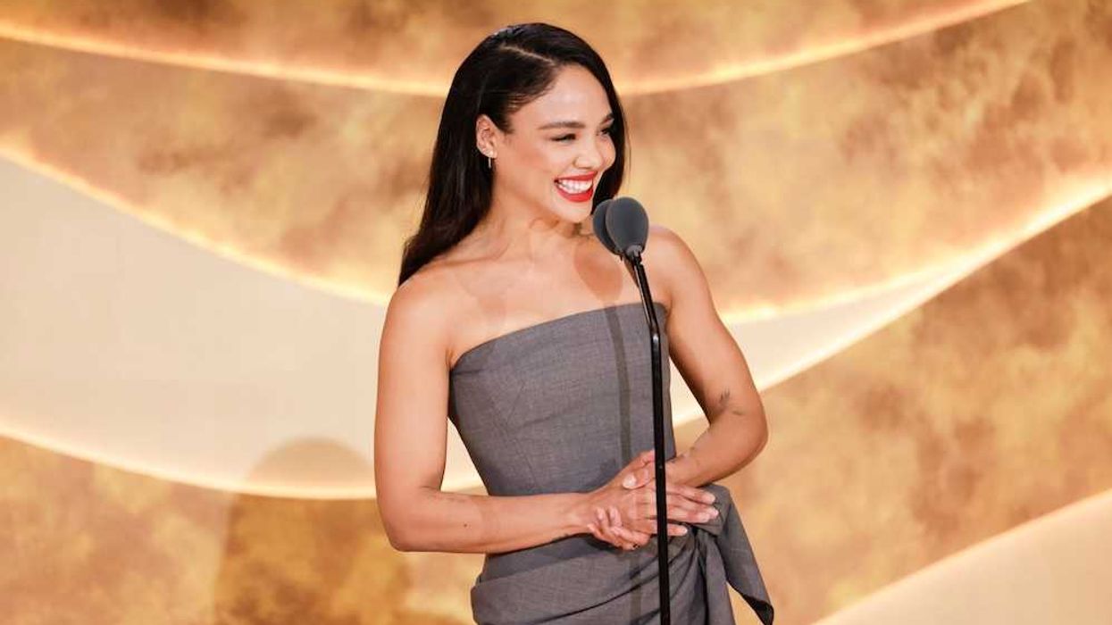 Tessa Thompson presenting at The Golden Globes Eve on CBS
