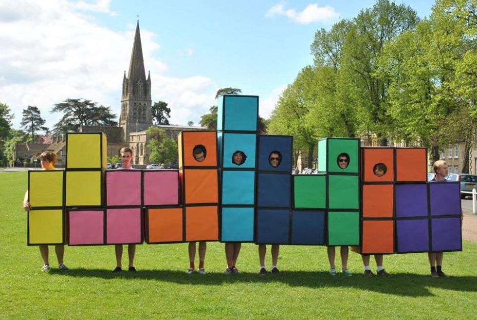 Tetris group costume