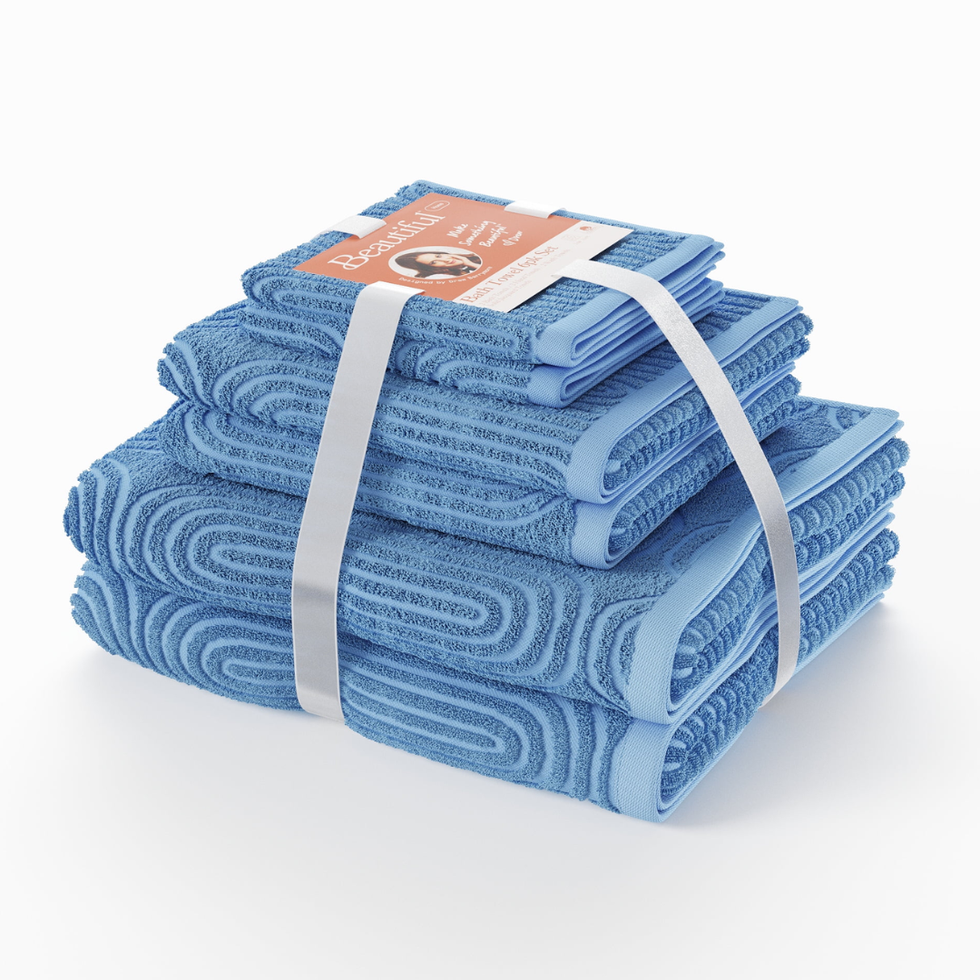 Textured 6-Pack Towel Set
