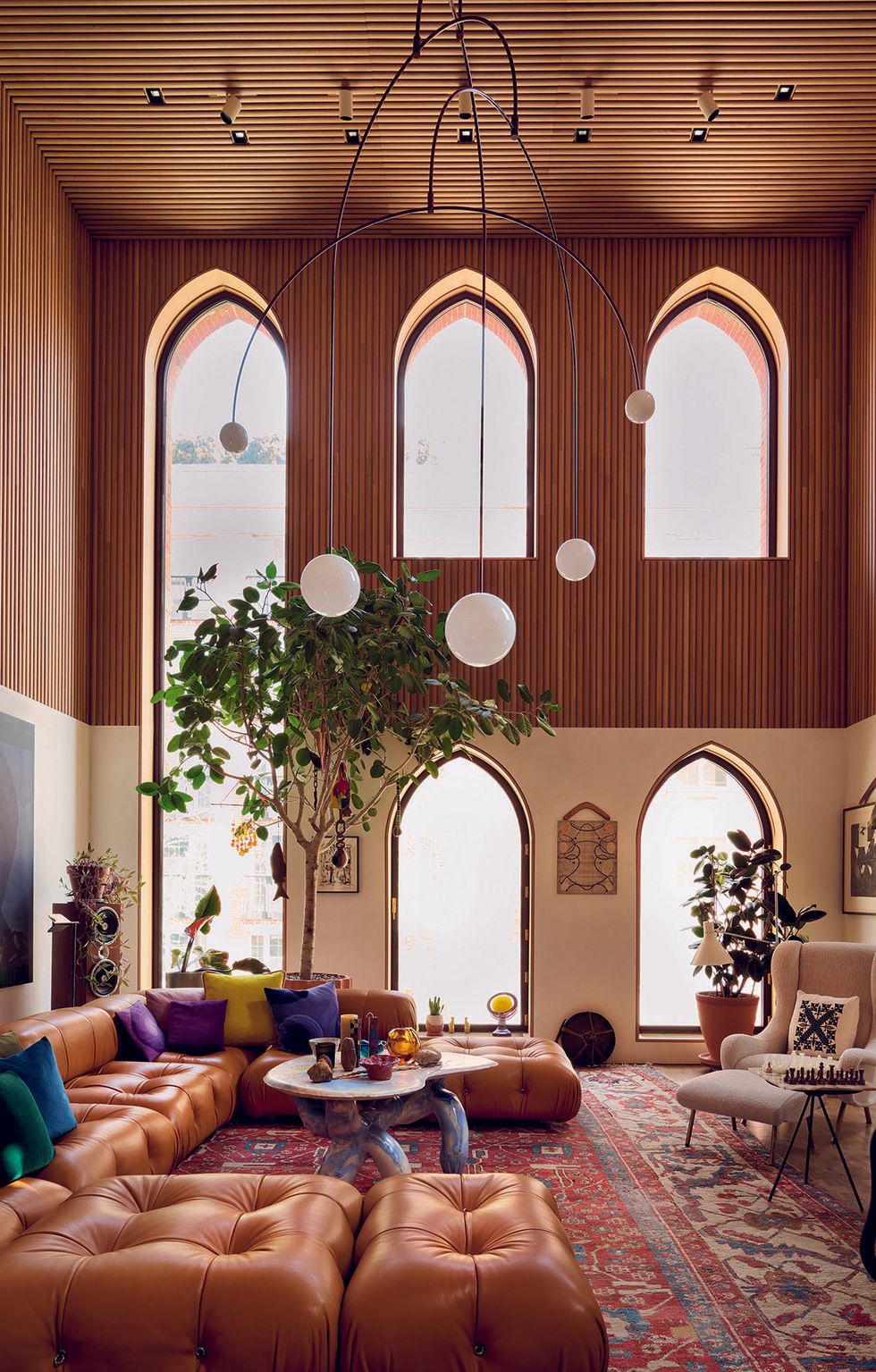 Textured interior design style