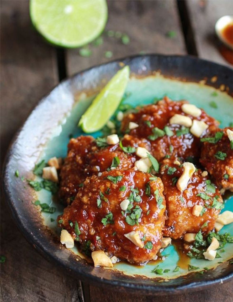 Thai Baked Chicken Wings