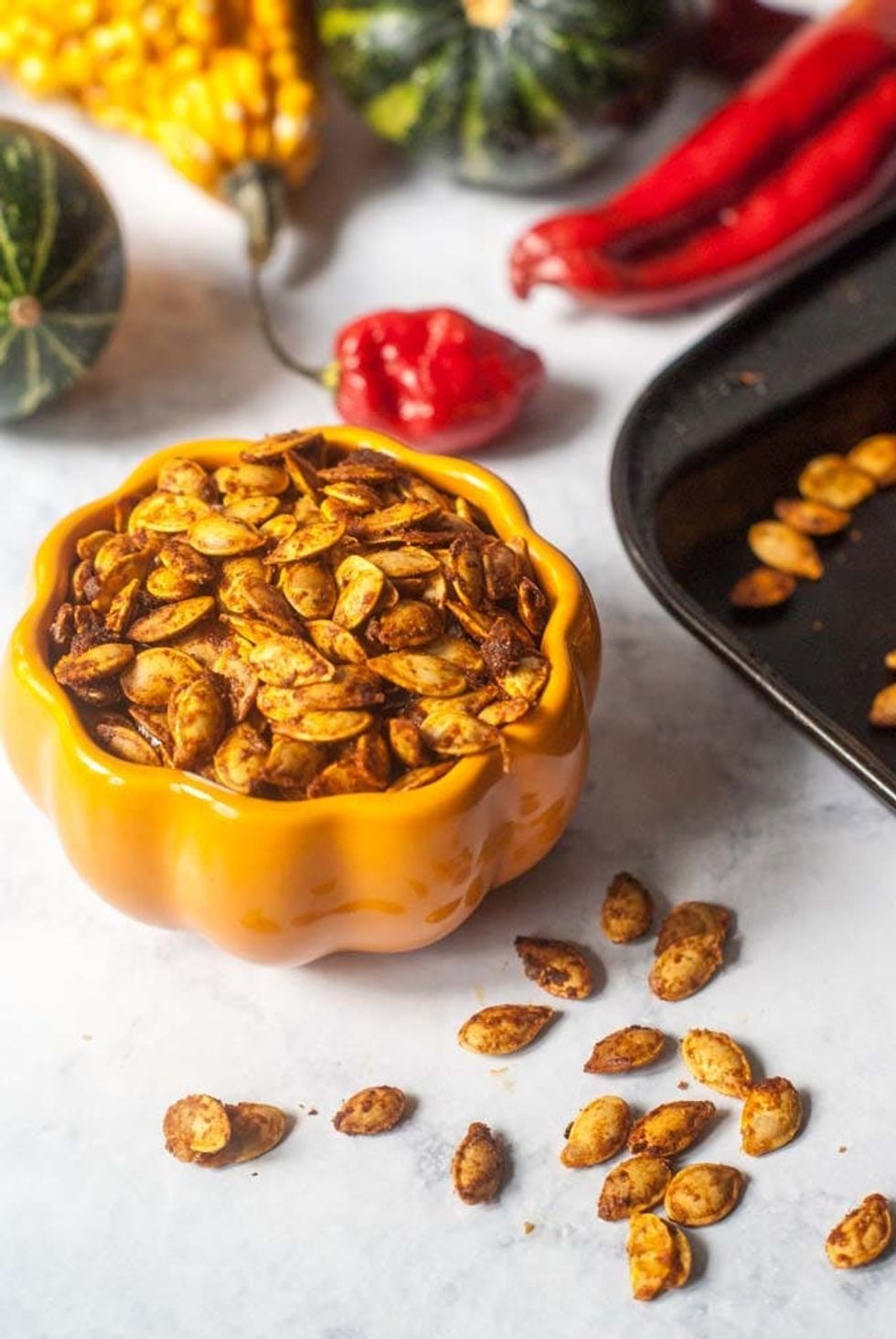 Thai Curry Pumpkin Seeds Pumpkin Snack