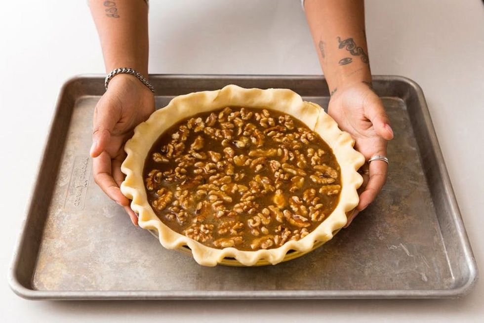 Thanksgiving Walnut Pie Recipe