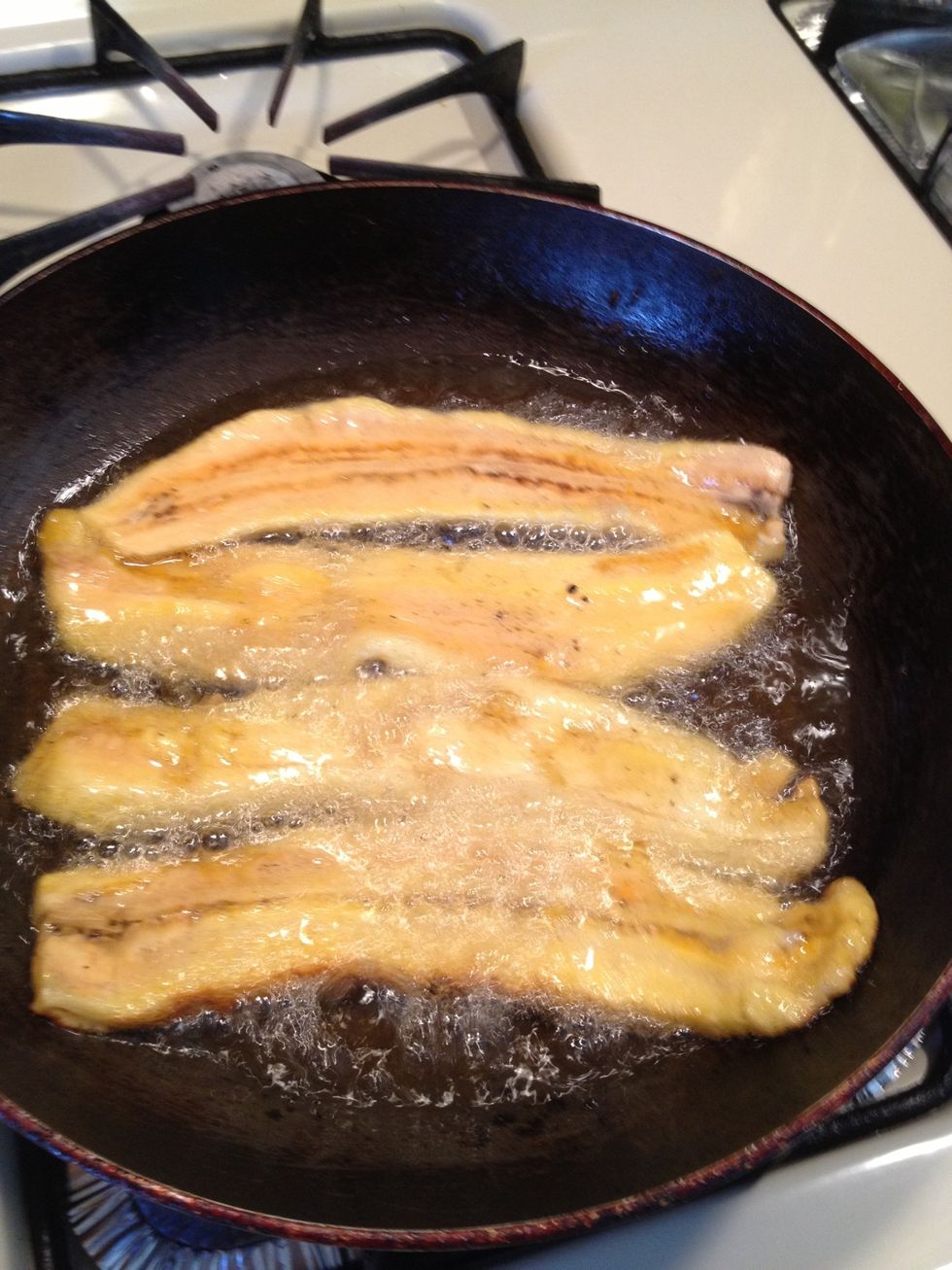 That's how it should be frying.