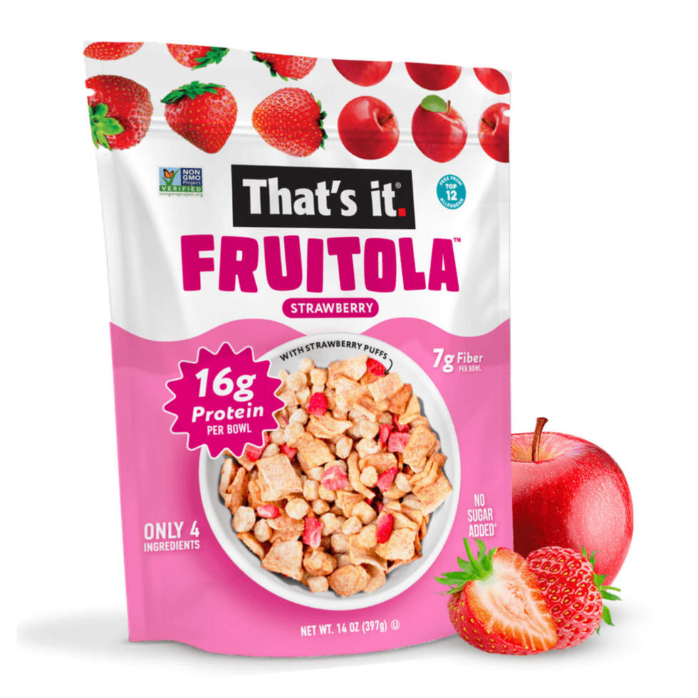 That\u2019s it. Fruitola Fruit Granola