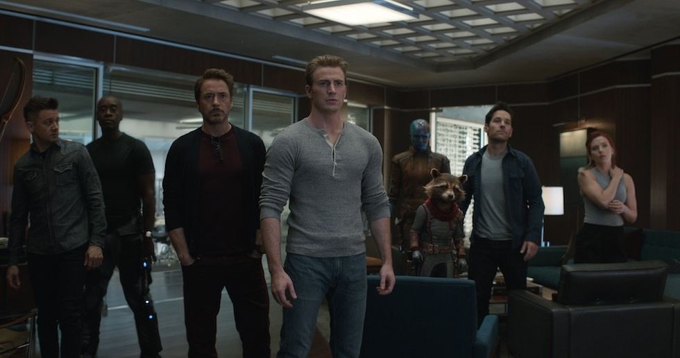 the avengers in 2019's avengers endgame