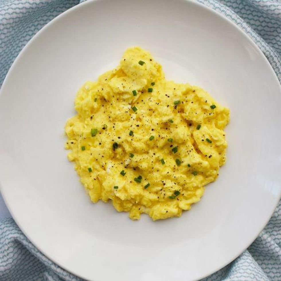 The Best Soft Scrambled Eggs