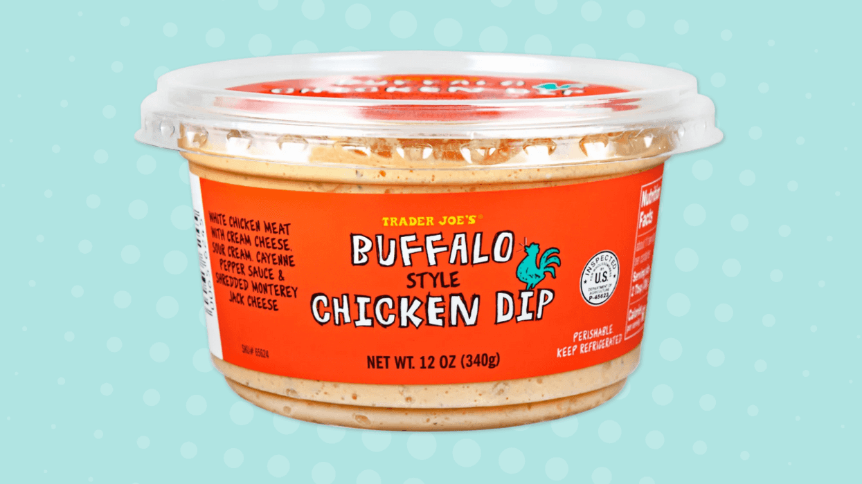 The best Super Bowl snacks from Trader Joe's include buffalo chicken dip, hot honey goat cheese, and garlic butter chips that all require zero prep.