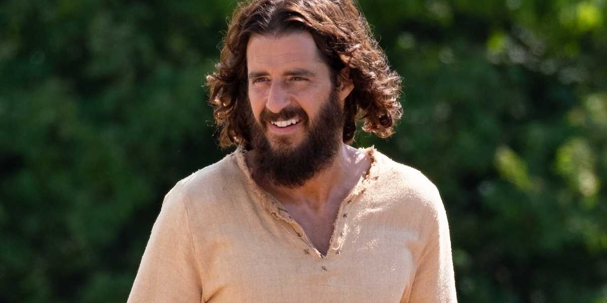 Jonathan Roumie as Jesus Christ in a promotional still from The Chosen Season 6 depicting the Passion narrative