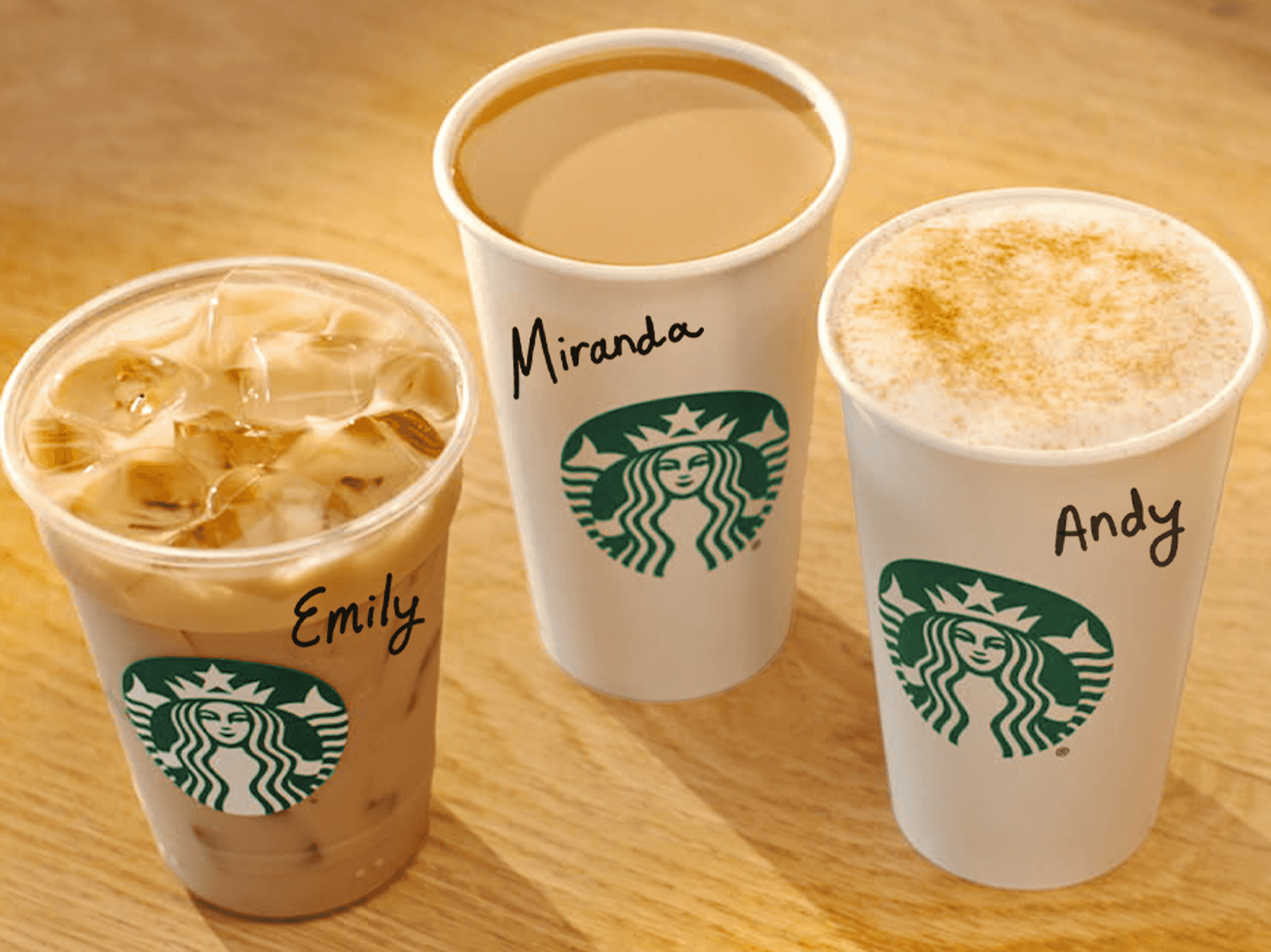 The Devil Wears Prada Starbucks Menu