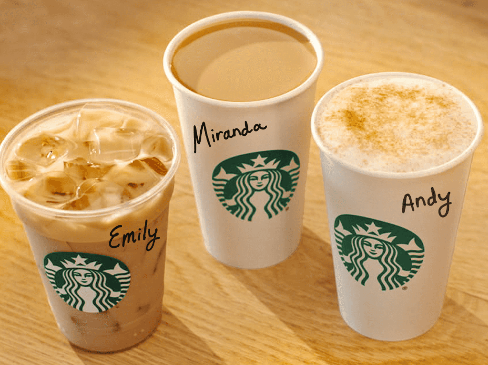 The Devil Wears Prada Starbucks Menu