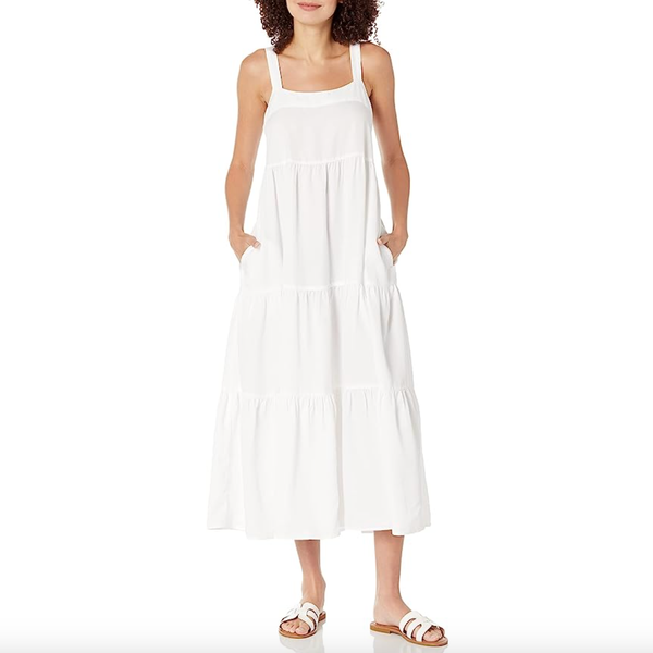 The Drop Women's Britt Tiered Maxi Tent Dress
