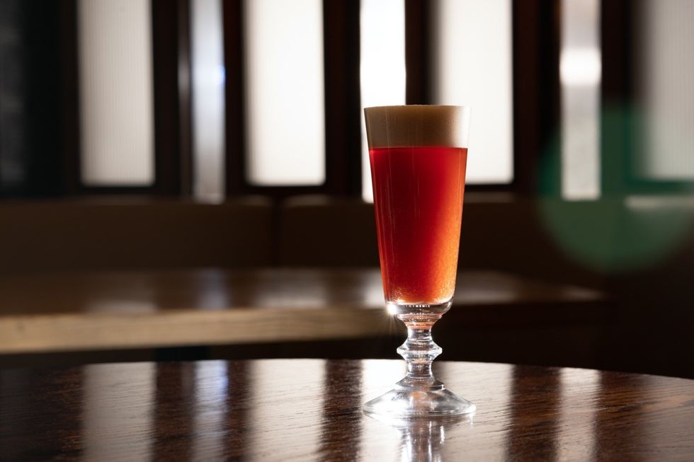 The Falcon cocktail recipe for kentucky derby from white claw